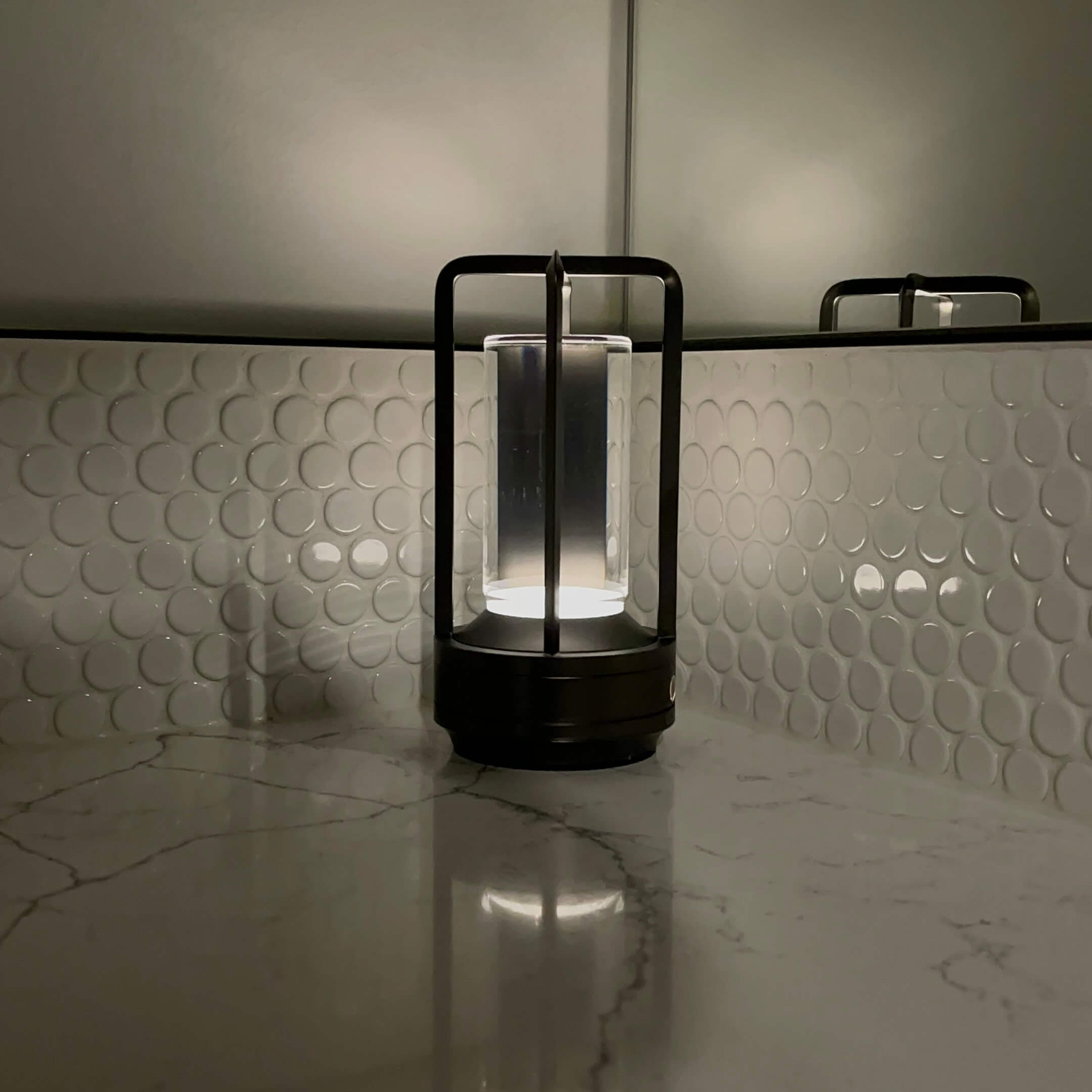 Miviano Lantern™ Cordless Crystal Table Lamp